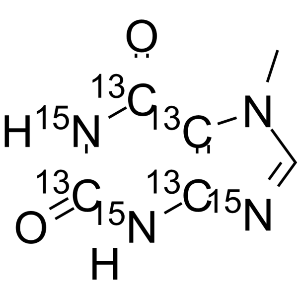 3-Methylxanthine-13C4,15N3 1173018-93-3